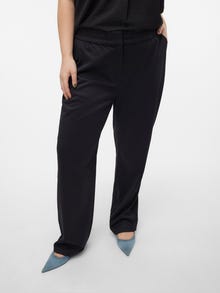 Vero Moda VMCCADENCE Medelhög midja Byxor -Black - 10302197