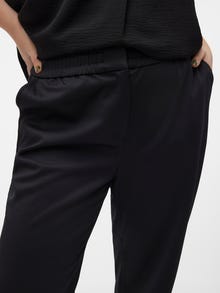 Vero Moda VMCCADENCE Medelhög midja Byxor -Black - 10302197