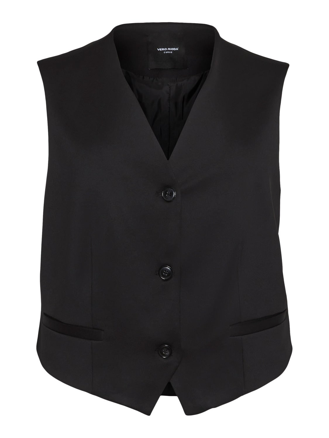 VMCCADENCE Tailored Waistcoat | Black | Vero Moda®