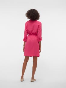 Vero Moda VMGAVINA Midi dress -Raspberry Sorbet - 10302327