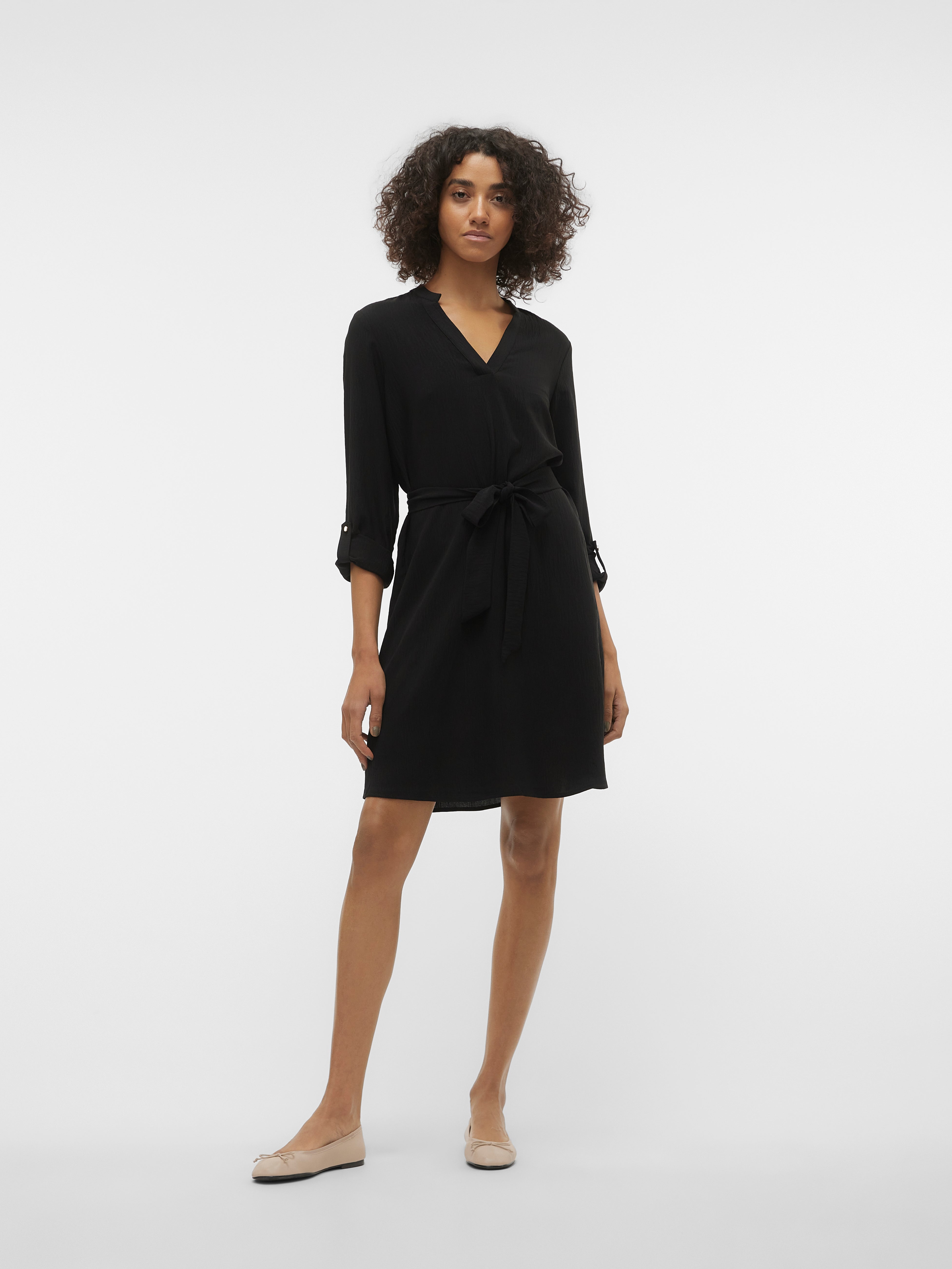 VMGAVINA Midi dress | Black | Vero Moda®