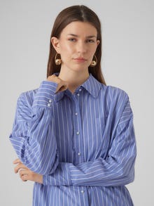 Vero Moda VMBEA Shirt -Bleached Denim - 10302401