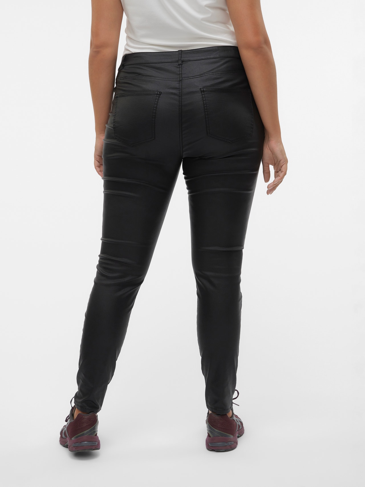 Vero Moda VMJUDY Mid rise Trousers -Black - 10302416
