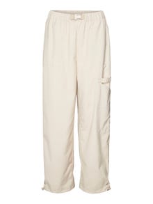 Vero Moda SOMETHINGNEW X GORPCORE Spodnie dresowe -Oatmeal - 10302465