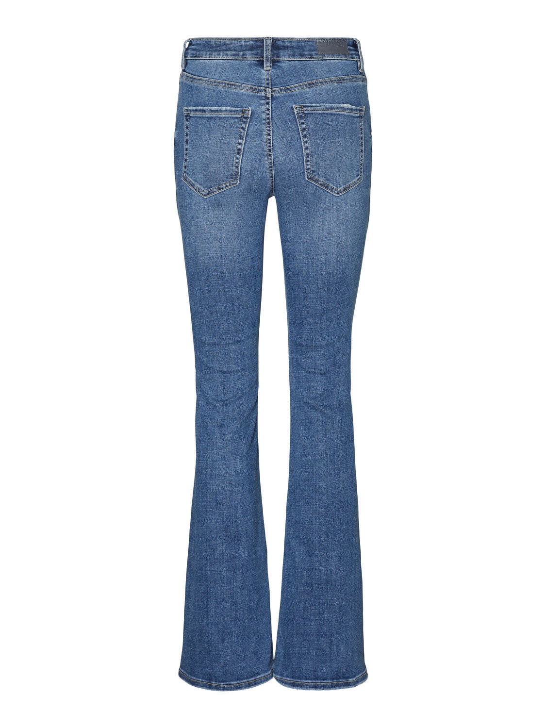 Vero Moda VMFLASH Flared Fit Jeans -Medium Blue Denim - 10302478