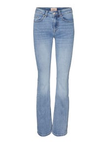 Vero Moda VMFLASH Krój flared Jeans -Light Blue Denim - 10302479