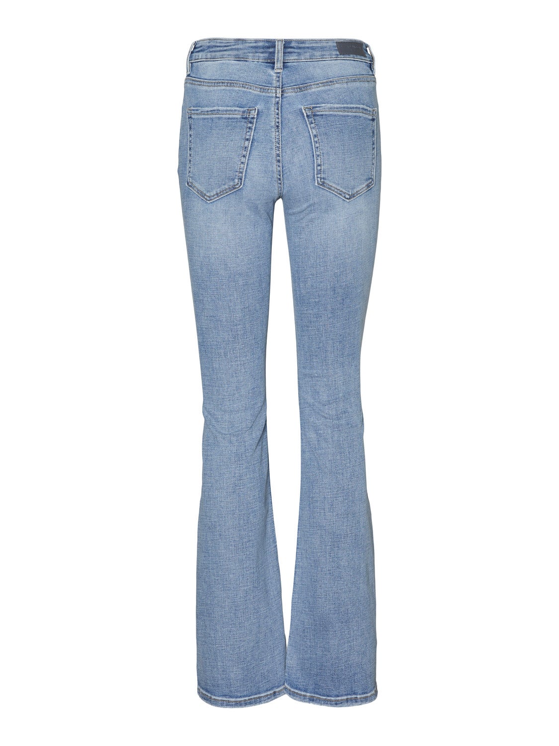 VMFLASH Mid rise Flared Fit Jeans | Light Blue | Vero Moda®