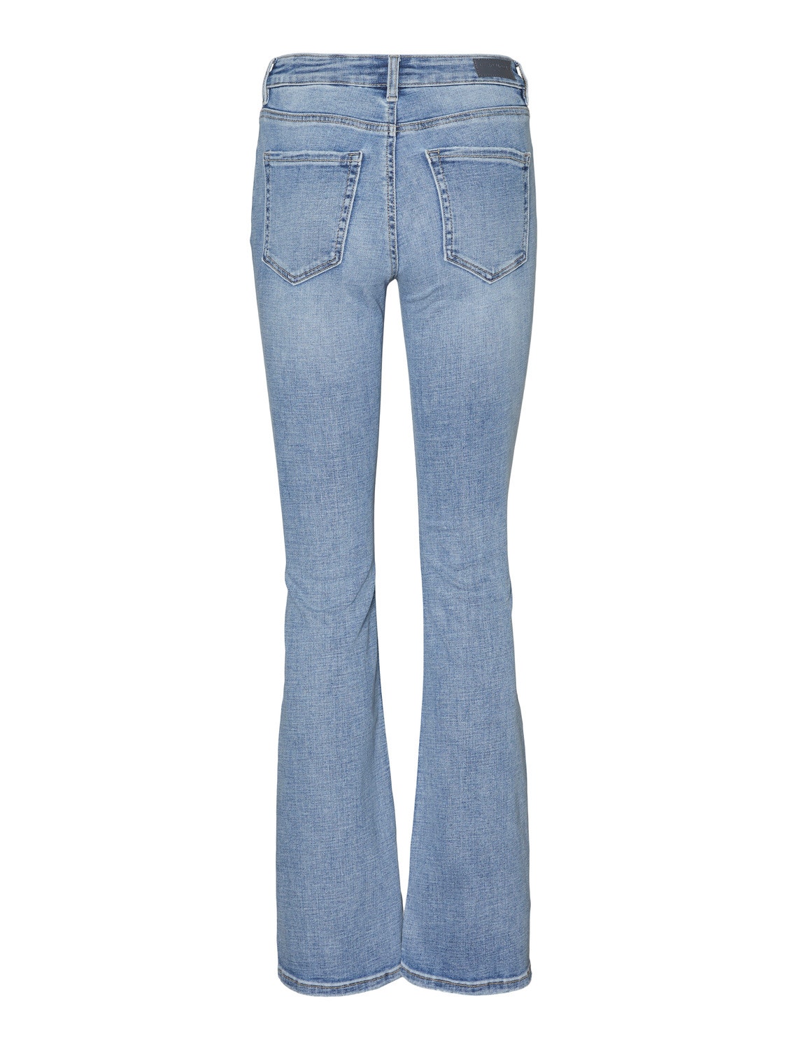 Vero Moda VMFLASH Utsvängd passform Jeans -Light Blue Denim - 10302479