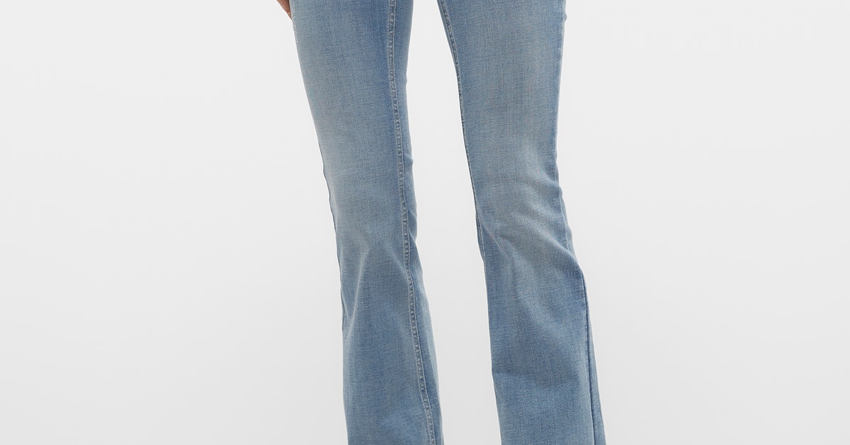 VERO MODA Vmflash Mr Flared Jeans Li170 Ga Noos, zwart, M / 30L VERO MODA Vmflash Mr Flared Jeans Li170 Ga Noos, zwart, M / 30L