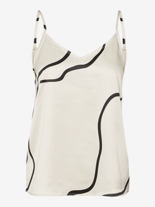 Vero Moda VMMERLE Top -Pumice Stone - 10302489