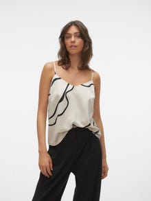 Vero Moda VMMERLE Top -Pumice Stone - 10302489