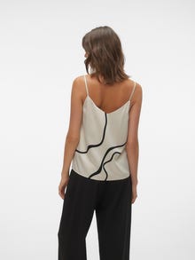 Vero Moda VMMERLE Top -Pumice Stone - 10302489