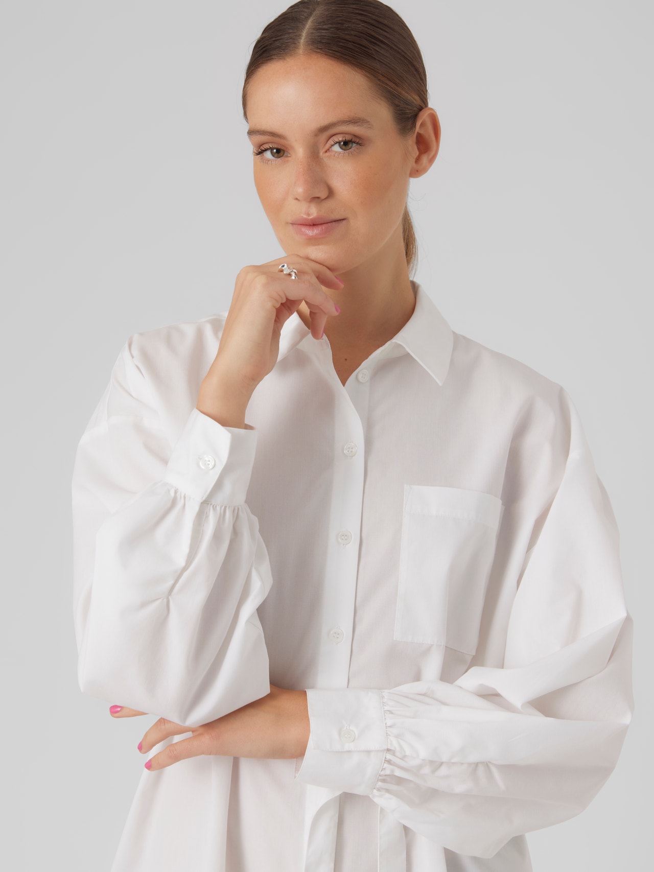 Vero Moda VMBEA Shirt -Bright White - 10302517