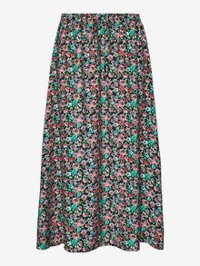 Vero Moda VMNICO Høj talje Lang nederdel -Black - 10302527