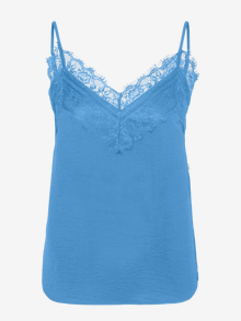 Vero Moda VMALVA Top -Azure Blue - 10302550