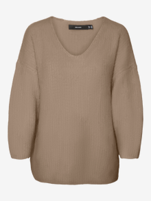 Vero Moda VMJULIE Trøje -Silver Mink - 10302656