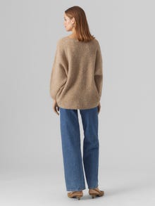 Vero Moda VMJULIE Trøje -Silver Mink - 10302656