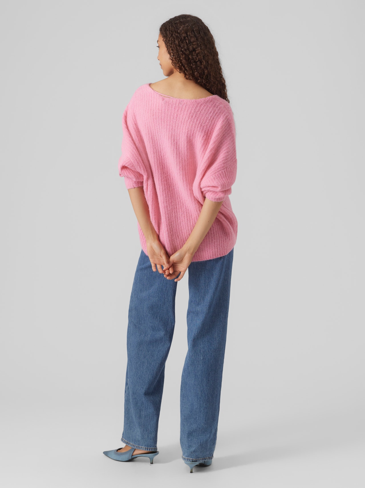Vero Moda VMJULIE Sweter -Sachet Pink - 10302656