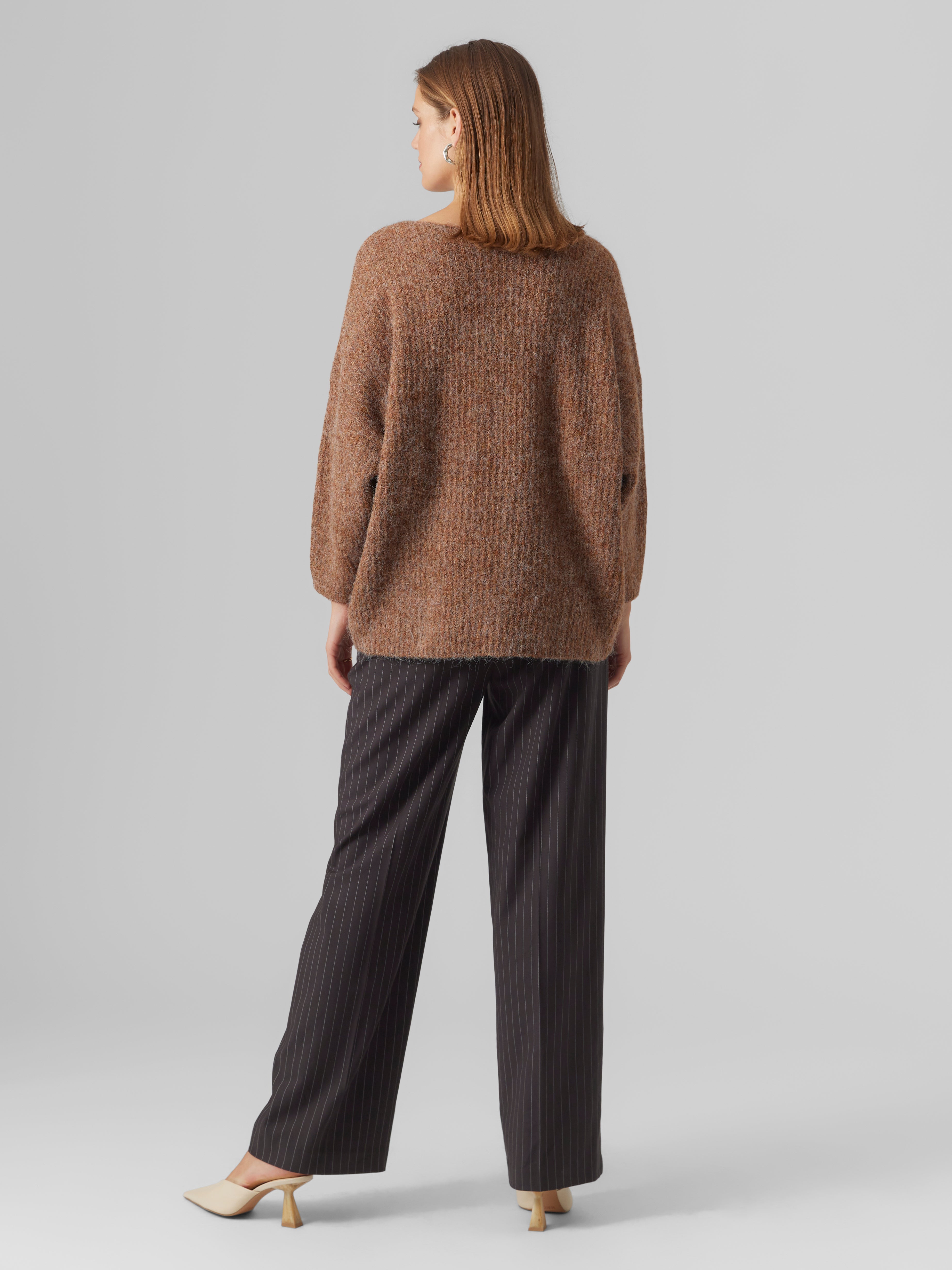 VMJULIE Pullover | Dunkelbraun | Vero Moda®