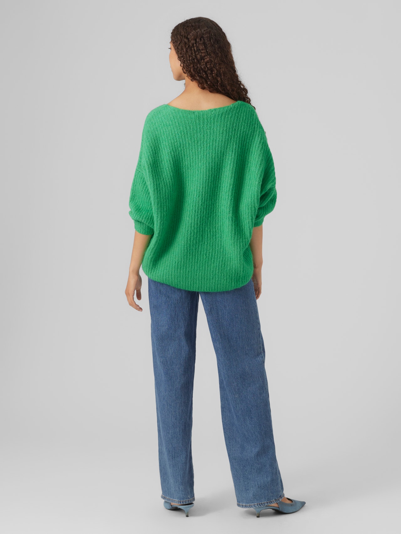 Vero Moda VMJULIE Pullover -Bright Green - 10302656