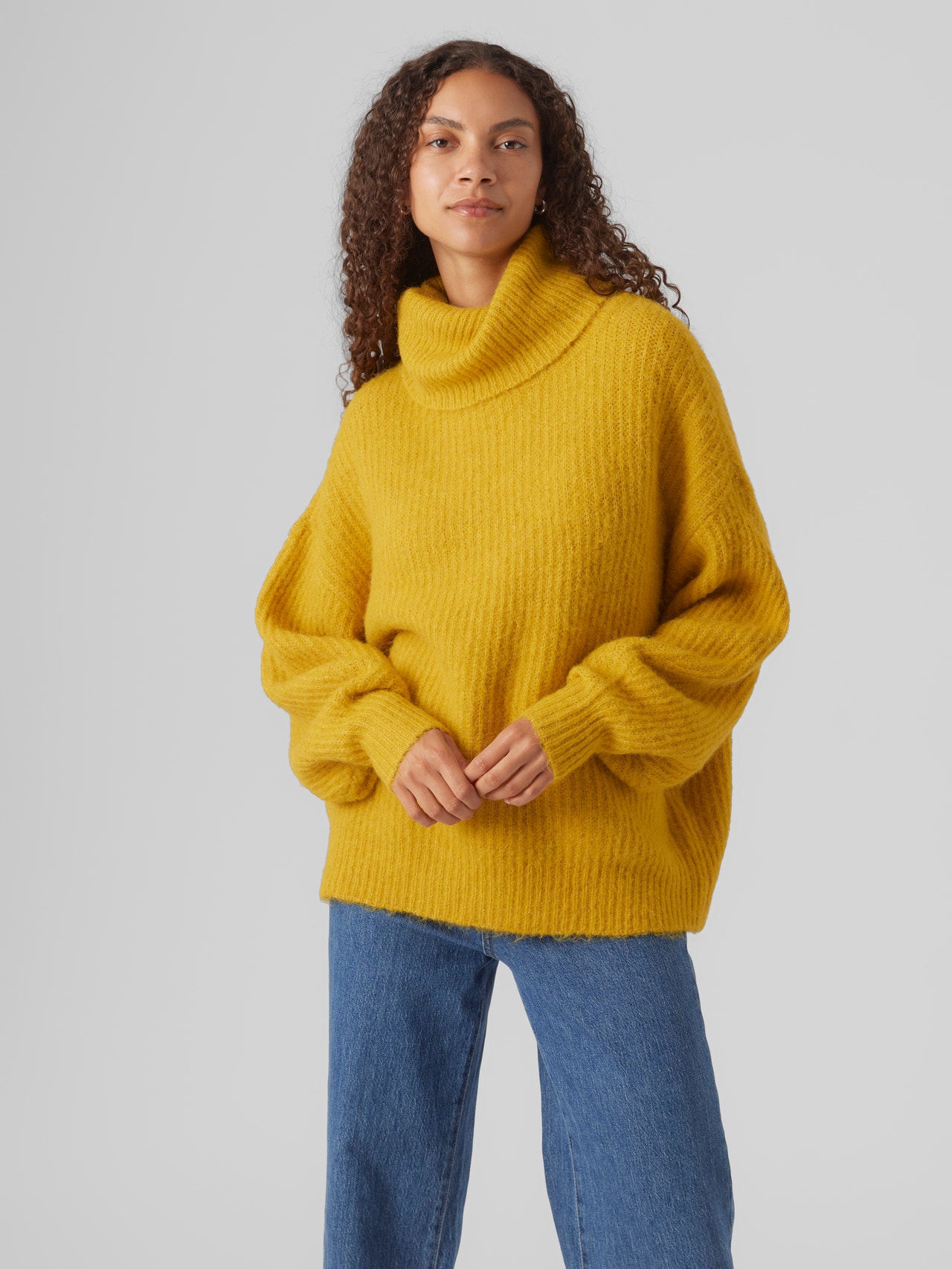 Vero Moda VMJULIE Pullover -Tawny Olive - 10302659