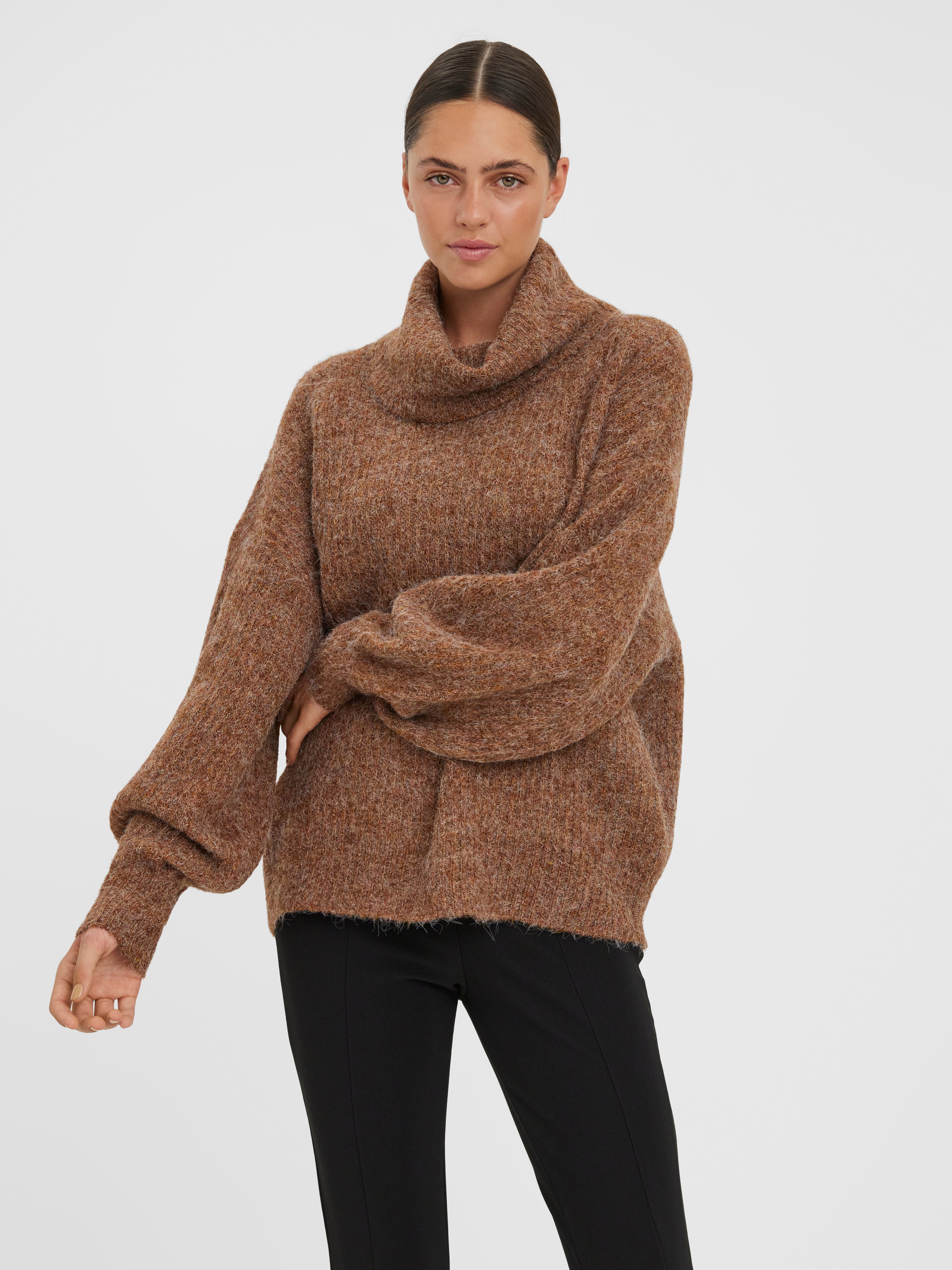 Aztec cowl neck on sale pullover