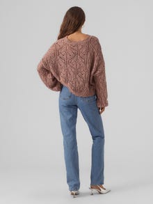 Vero Moda VMFIOLA Genser -Woodrose - 10302678