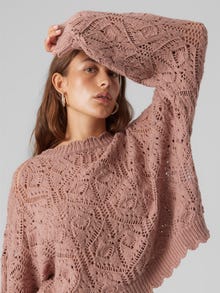 Vero Moda VMFIOLA Genser -Woodrose - 10302678