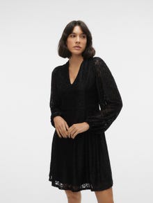 Vero Moda VMBELLIE Kort kjole -Black - 10302700