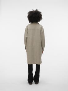Vero Moda VMVINCE Frakke -Silver Mink - 10302703