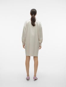Vero Moda VMMERLE Kort kjole -Pumice Stone - 10302719
