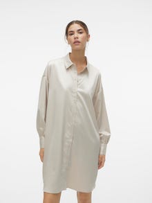 Vero Moda VMMERLE Krótka sukienka -Pumice Stone - 10302719