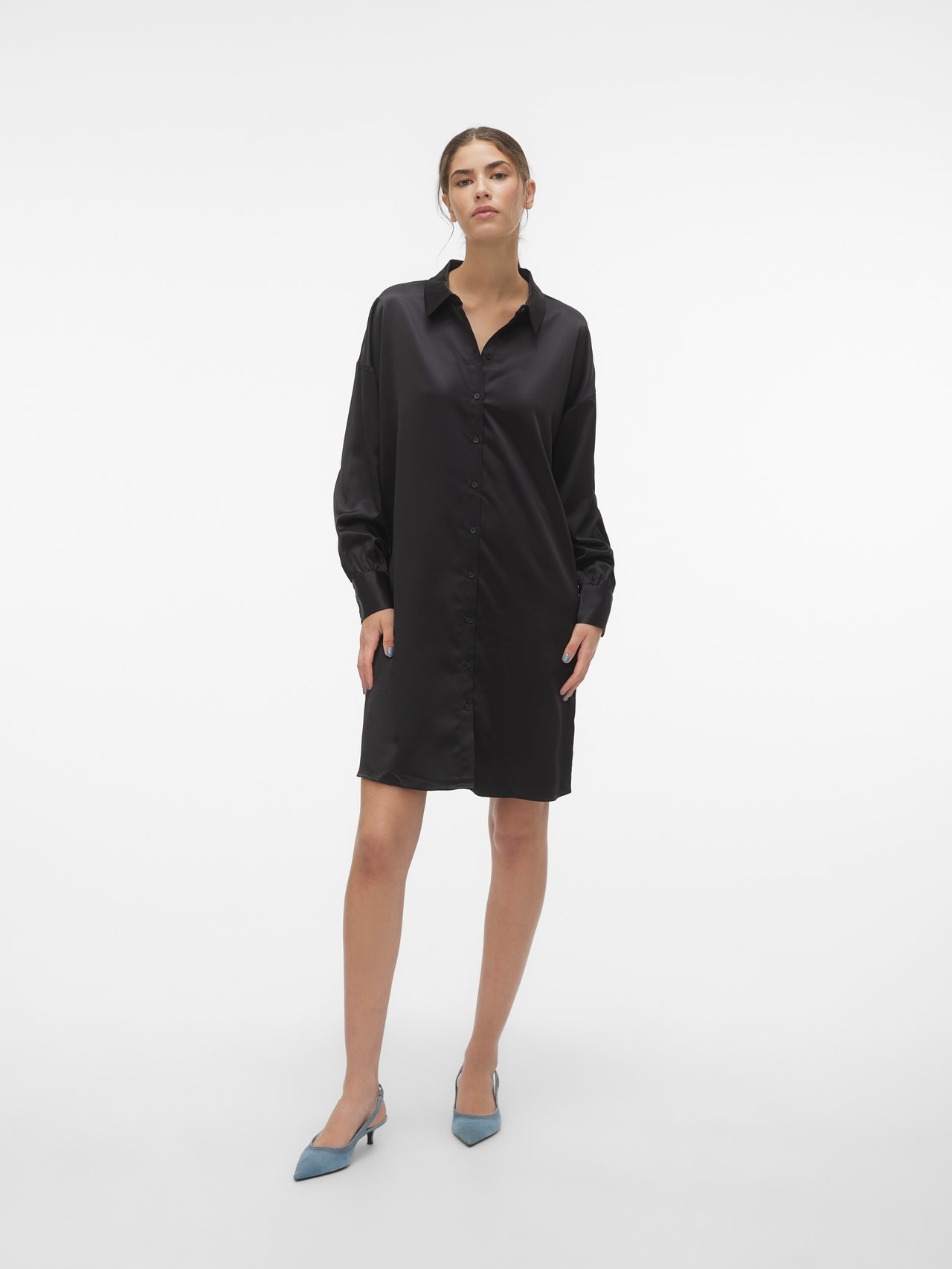 Vero Moda VMMERLE Kort kjole -Black - 10302719
