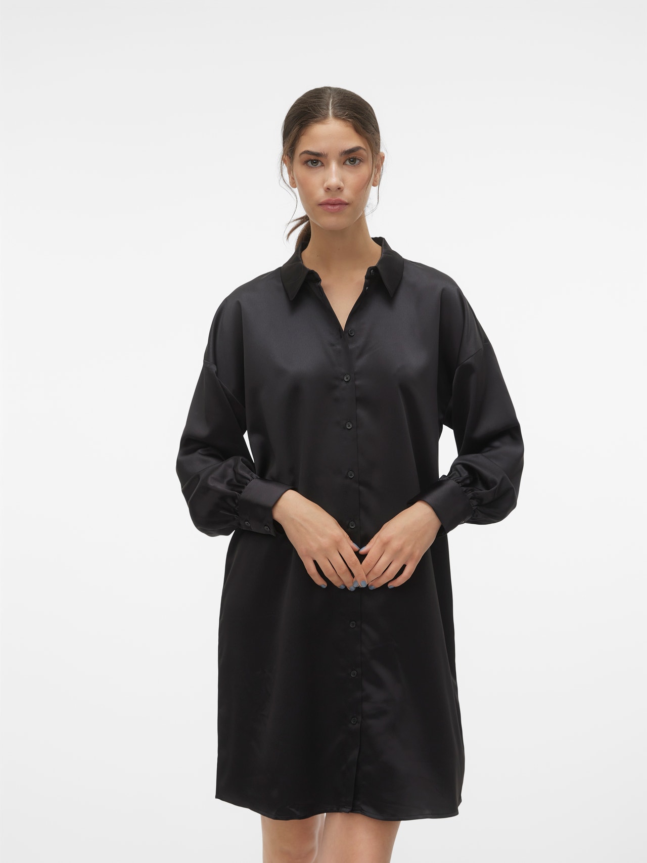 Vero Moda VMMERLE Krótka sukienka -Black - 10302719