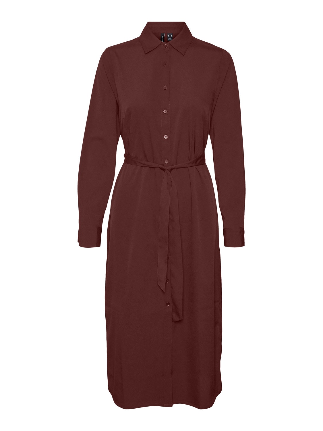 Vero Moda VMKIRA Long dress -Bitter Chocolate - 10302722