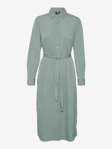 Vero Moda VMKIRA Sukienka midi -Chinois Green - 10302722