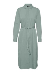 Vero Moda VMKIRA Lang kjole -Chinois Green - 10302722