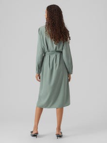 Vero Moda VMKIRA Long dress -Chinois Green - 10302722