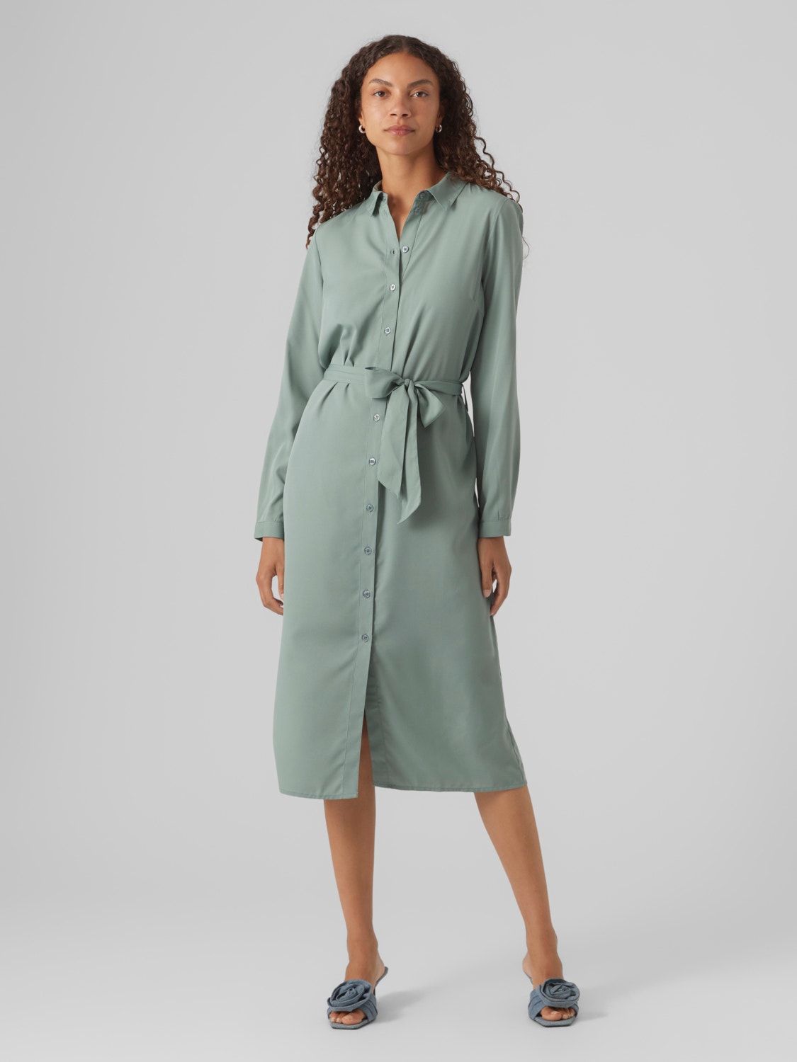 Vero Moda VMKIRA Lång klänning -Chinois Green - 10302722