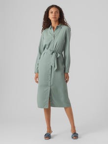 Vero Moda VMKIRA Robe longue -Chinois Green - 10302722