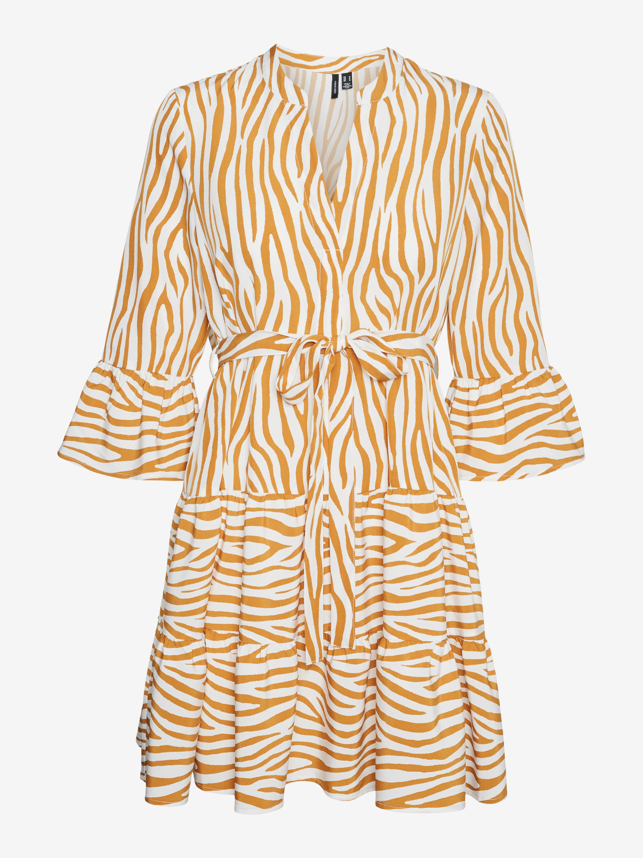 Vero Moda VMZERA Trumpa suknelė -Buckthorn Brown - 10302729