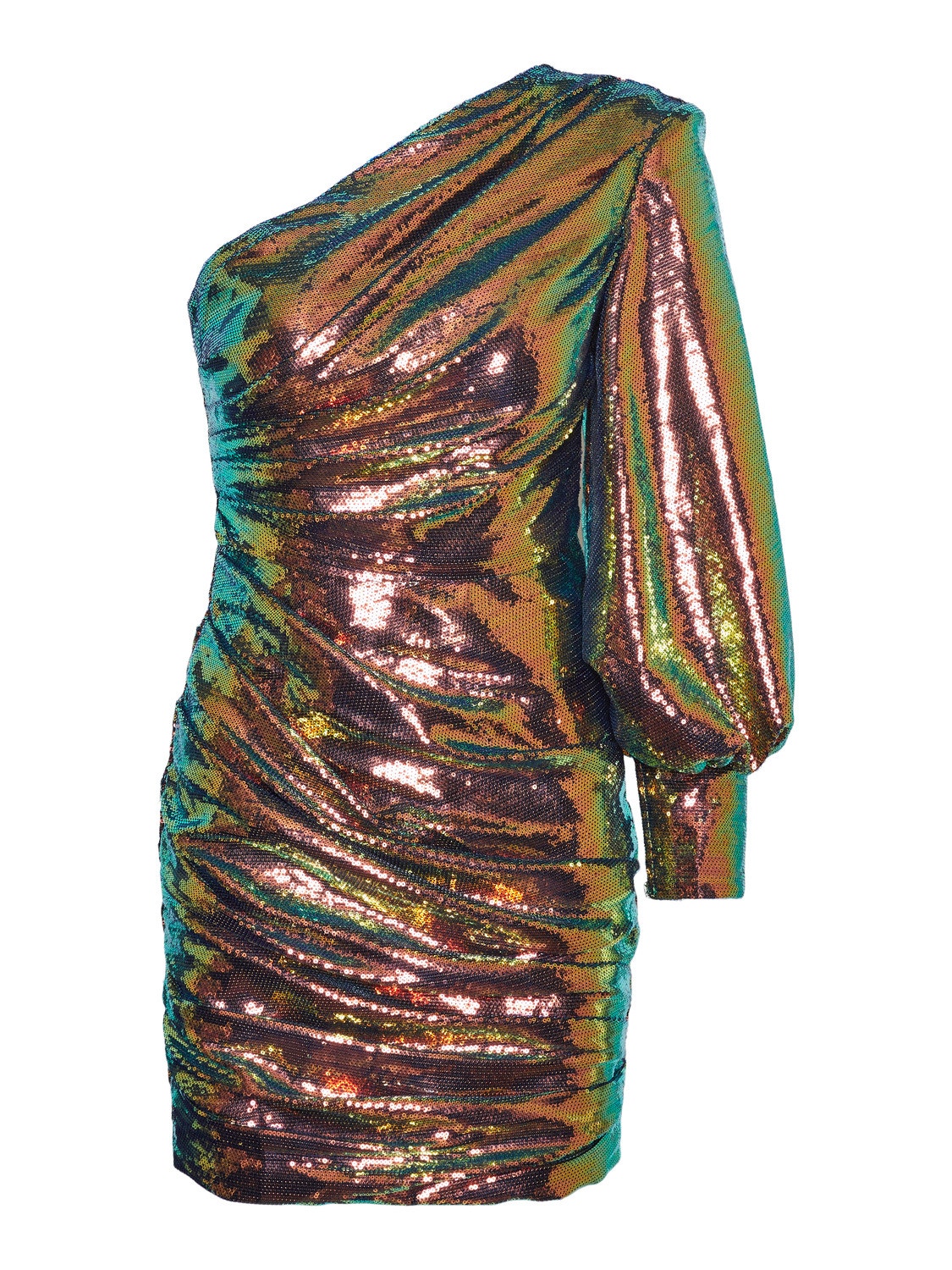 Vero Moda SOMETHINGNEW X LAME COBAIN Kort kjole -Rich Gold - 10302730