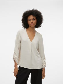 Vero Moda VMKAS Topit -Pumice Stone - 10302785