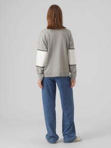Vero Moda VMSARAH Sweat-shirts -Light Grey Melange - 10302800