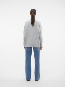 Vero Moda VMCITY Pullover -Light Grey Melange - 10302823
