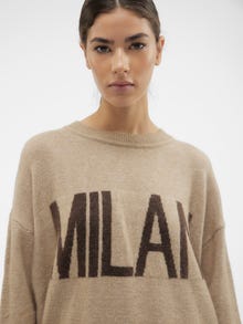 Vero Moda VMCITY Neulepuserot -Silver Mink - 10302823
