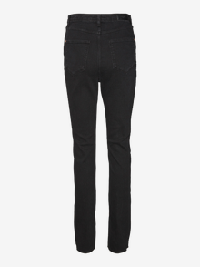 Vero Moda VMMANDY High rise Straight fit Jeans -Black Denim - 10302825