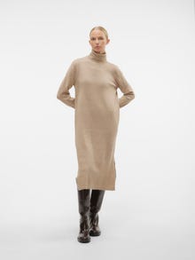 Vero Moda VMHURRICANE Długa sukienka -Silver Mink - 10302867