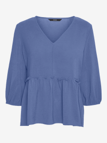 Vero Moda VMKAS Tunic -Bleached Denim - 10302880