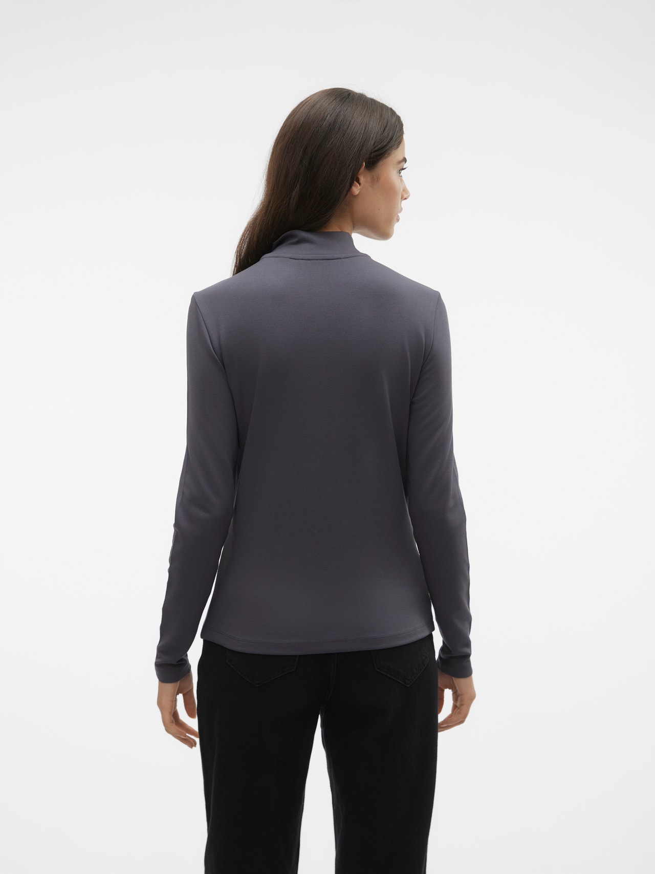 Vero Moda VMLINDA T-skjorte -Grey Pinstripe - 10302889